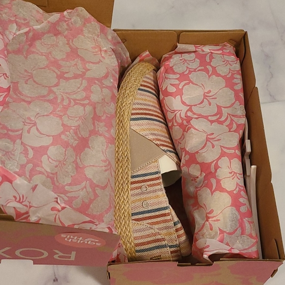 Roxy Striped Espadrille Slip On - Picture 7 of 10